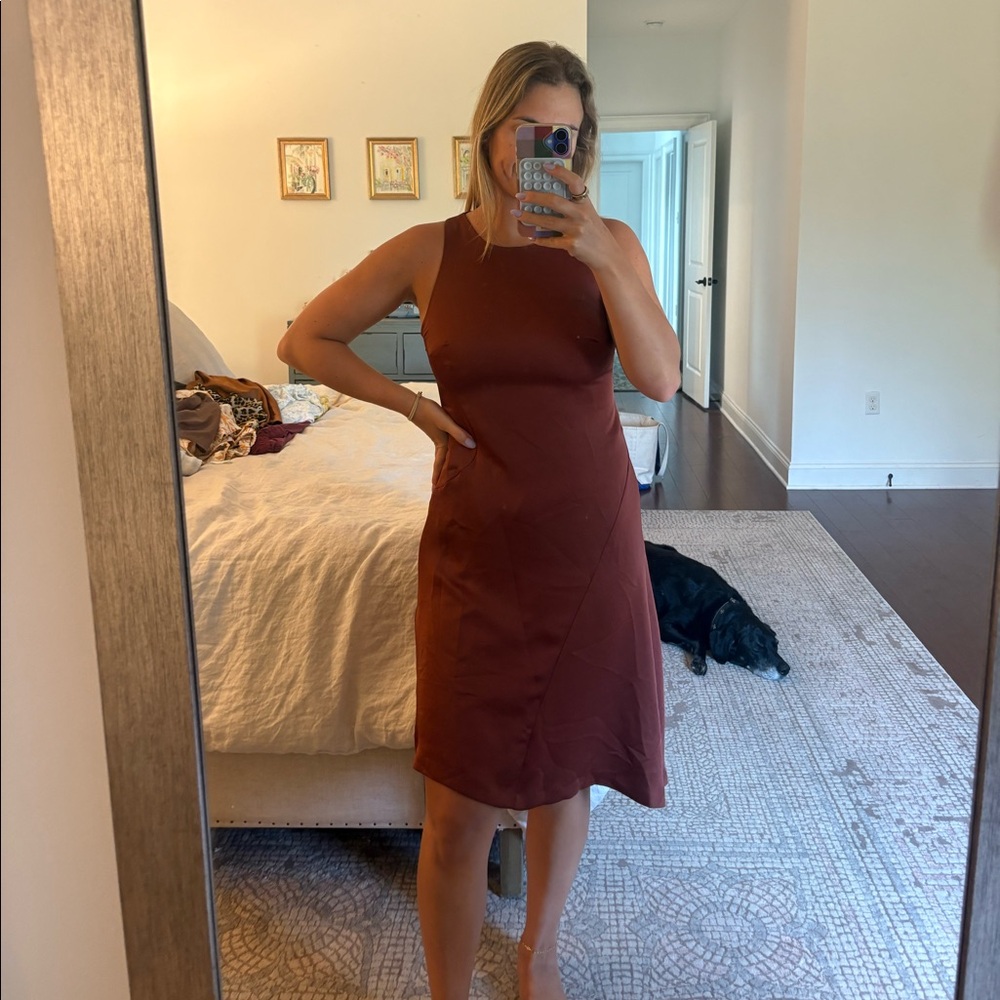 Asymmetrical banana republic dress